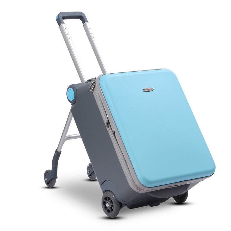 Portable Folding Trolley Suitcase