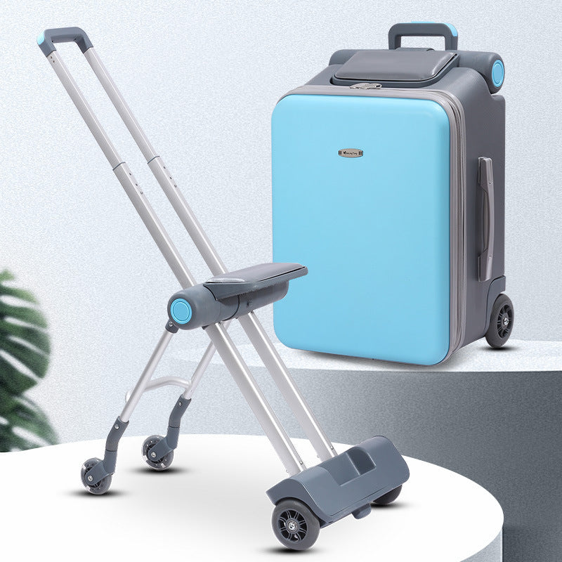 Portable Folding Trolley Suitcase