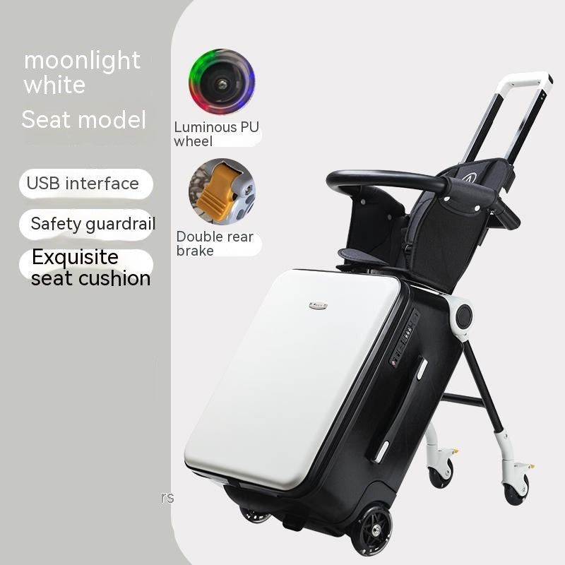 Portable Folding Trolley Suitcase